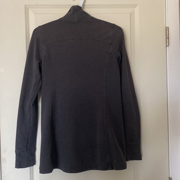Lululemon Gratitude Grey Wrap Jacket Size 4 - Picture 2 of 10